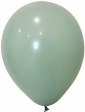 12 İNÇ RETRO YEŞİL BALON PASTEL 100 LÜ balon
