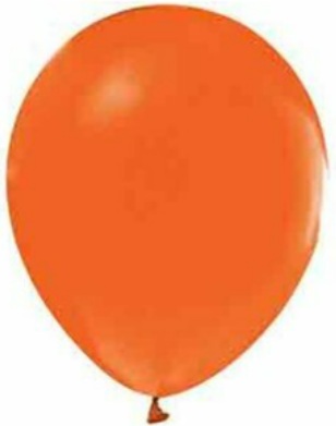 12 İNÇ TURUNCU PASTEL BALON 100 LÜ balon