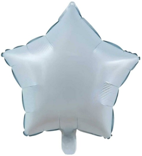 18 İNC YILDIZ RETRO MAVİ RENK FOLYO BALON balon