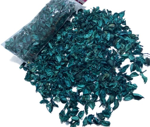 200 GR DEKORATİF YEŞİL GÜL KURUSU balon