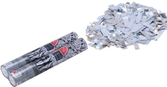 30 CM GÜMÜŞ METALİZE KONFETİ balon