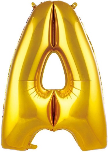 A - 40 İNC GOLD RENK BALON 100 CM balon