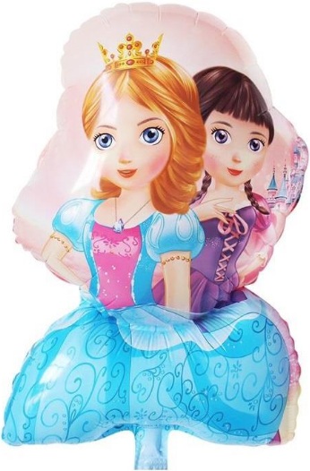 ÇİFTLİ KARTANESİ PRENSESİ FOLYO BALON balon