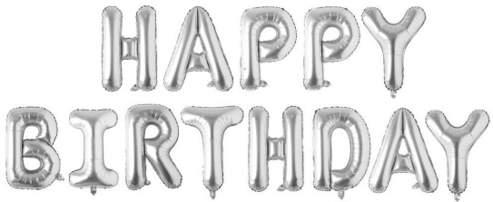 HAPPY BİRTHDAY GÜMÜŞ SET BALON balon