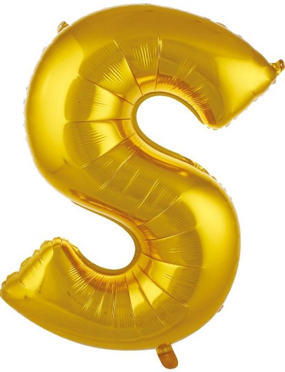 S - 40 İNC GOLD RENK BALON 100 CM balon