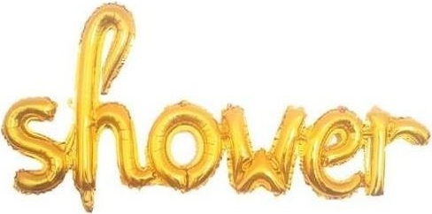 SHOWER GOLD FOLYO BALON balon